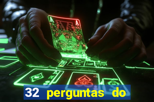 32 perguntas do livro do destino